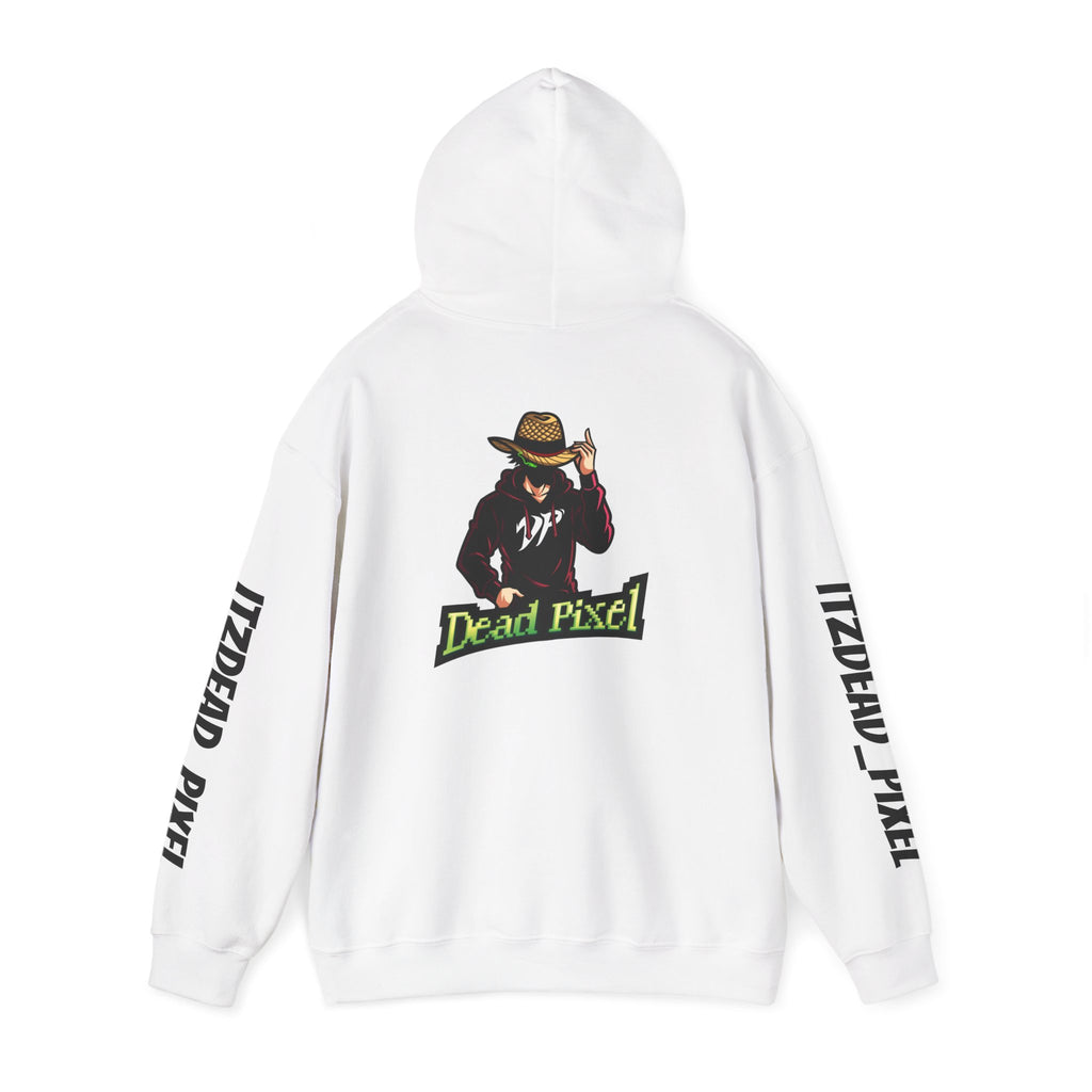 Dead Pixel 'DP' Logo Hoodie — Graphic Streetwear Pullover