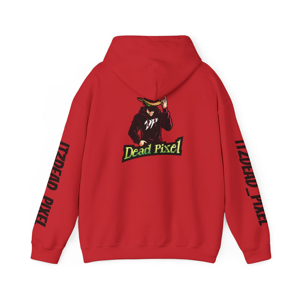 Dead Pixel 'DP' Logo Hoodie — Graphic Streetwear Pullover