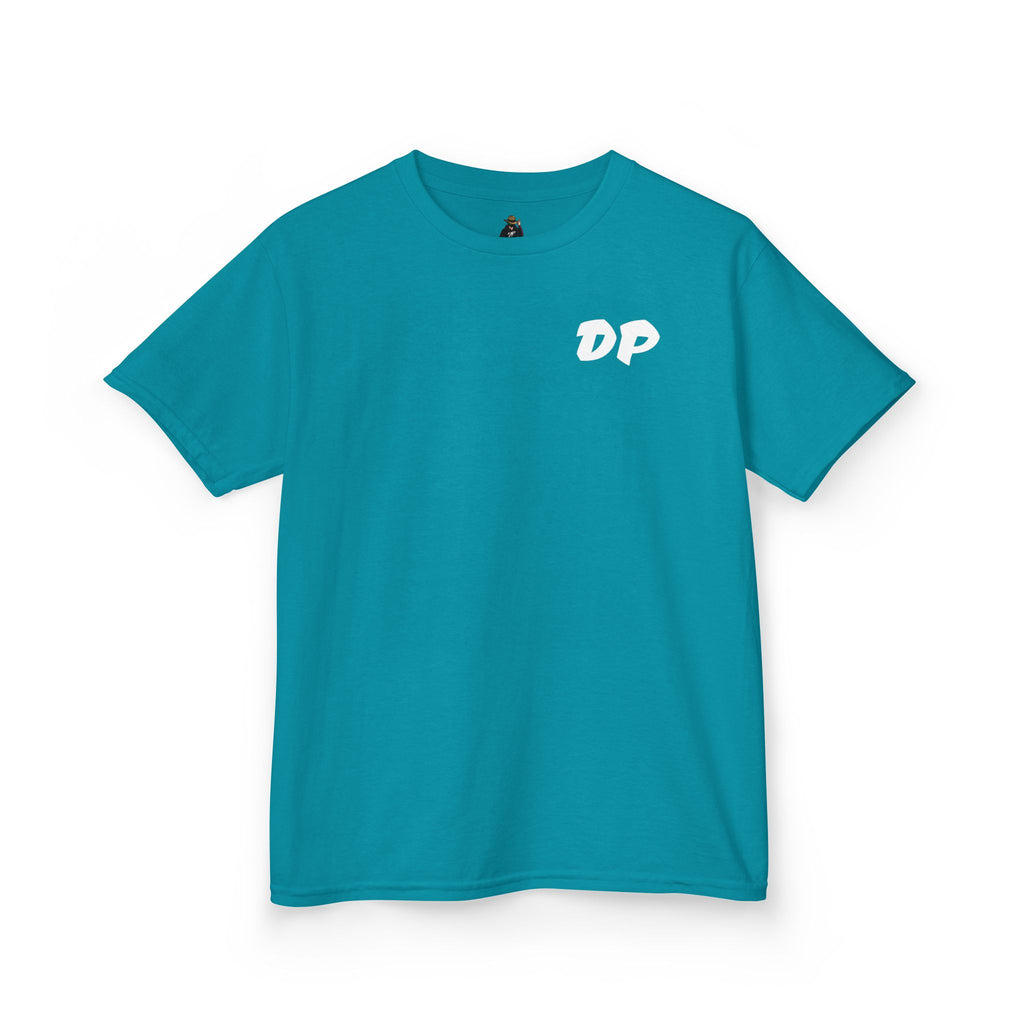 Kids Tee — "Dead Pixel" Retro Gamer Graphic (DP Logo)
