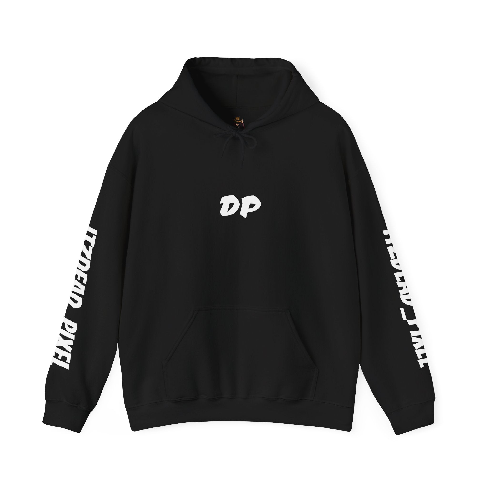 Dead Pixel 'DP' Logo Hoodie — Graphic Streetwear Pullover