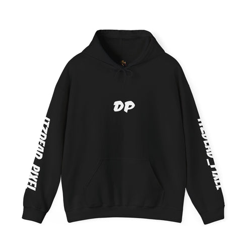 Dead Pixel 'DP' Logo Hoodie — Graphic Streetwear Pullover