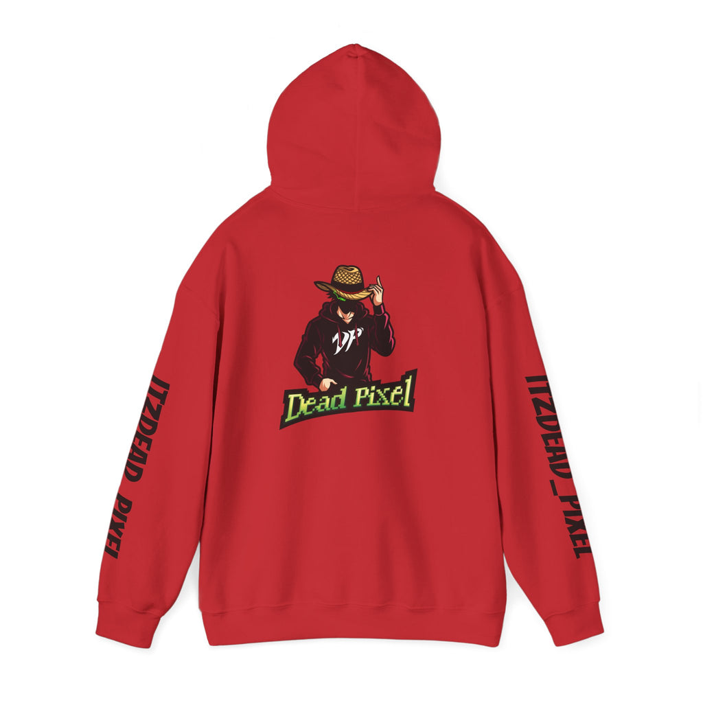 Dead Pixel 'DP' Logo Hoodie — Graphic Streetwear Pullover
