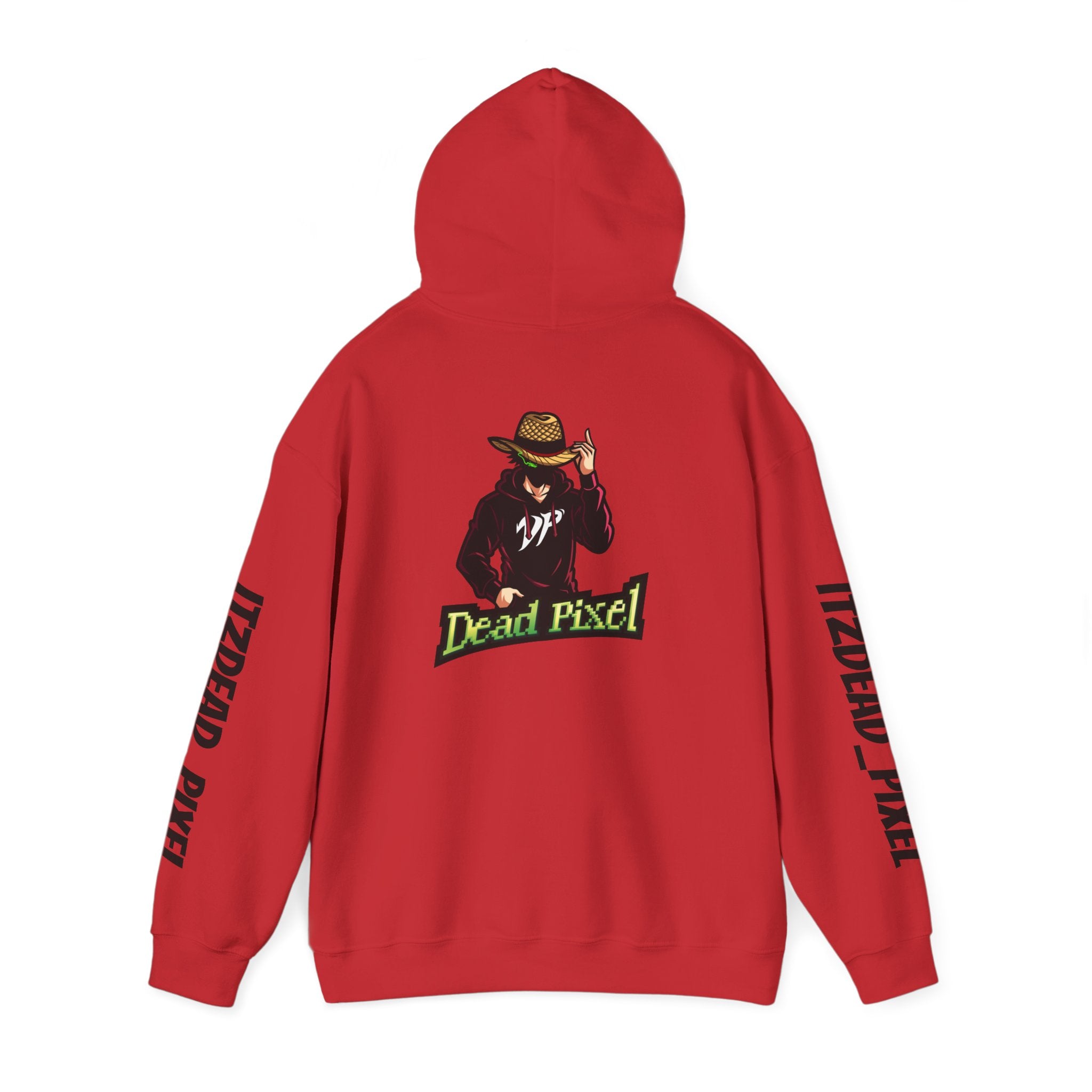 Dead Pixel 'DP' Logo Hoodie — Graphic Streetwear Pullover