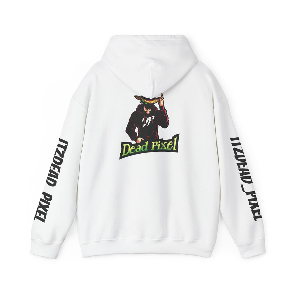 Dead Pixel 'DP' Logo Hoodie — Graphic Streetwear Pullover