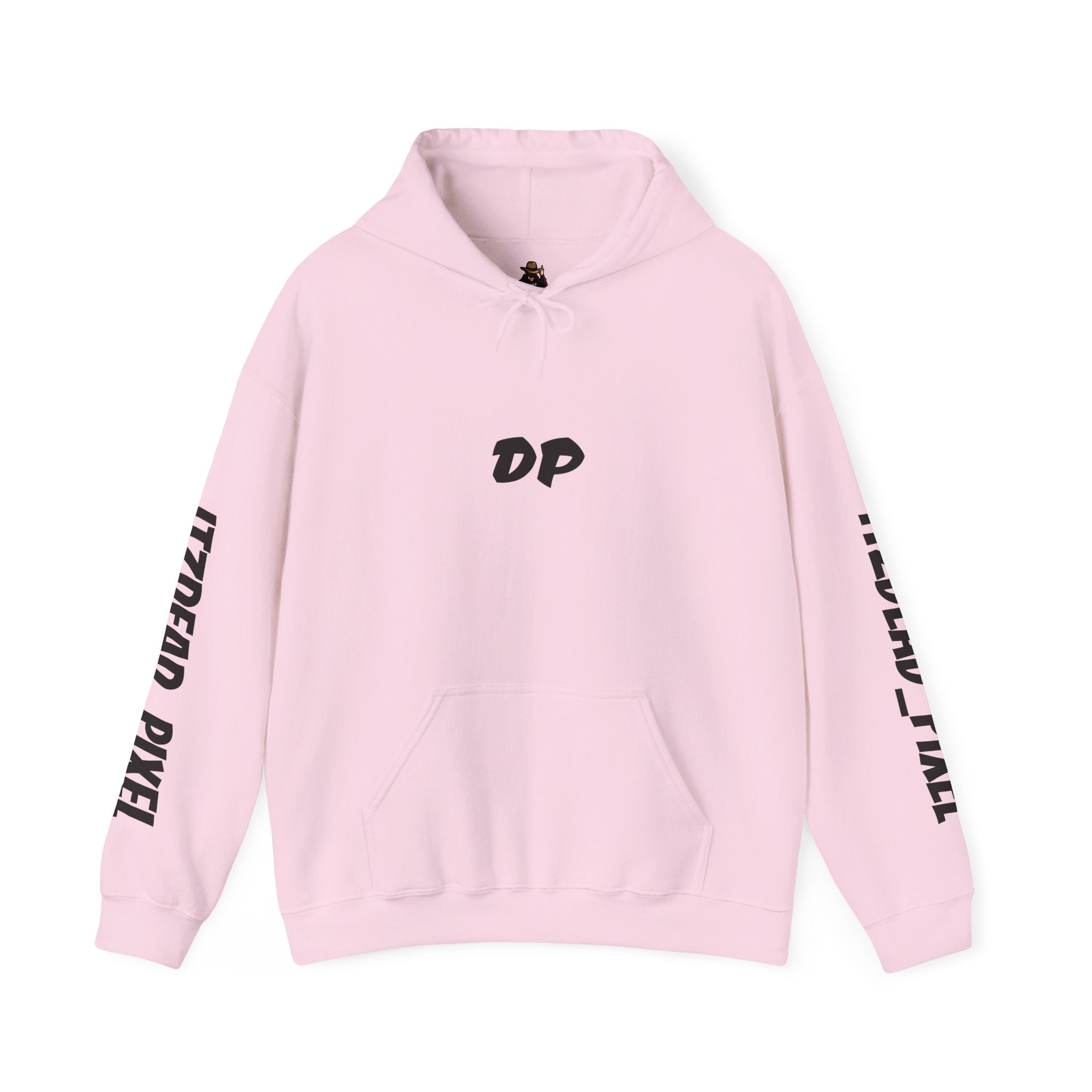 Dead Pixel 'DP' Logo Hoodie — Graphic Streetwear Pullover