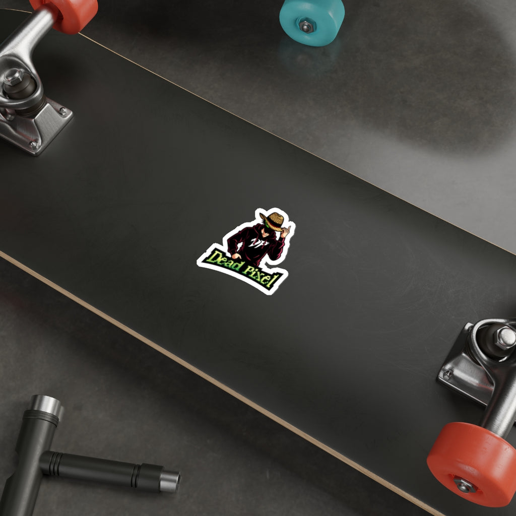 Dead Pixel Gamer Logo Sticker — Die-Cut Vinyl Sticker