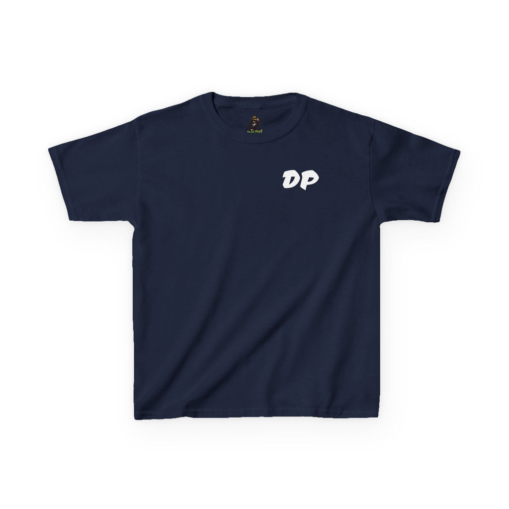 Kids Tee — "Dead Pixel" Retro Gamer Graphic (DP Logo)