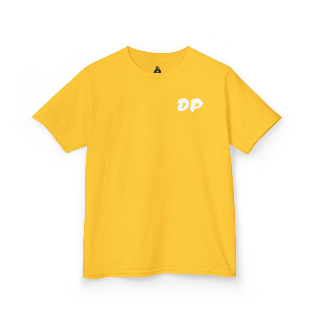 Kids Tee — "Dead Pixel" Retro Gamer Graphic (DP Logo)