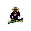 Dead Pixel Gamer Logo Sticker — Die-Cut Vinyl Sticker