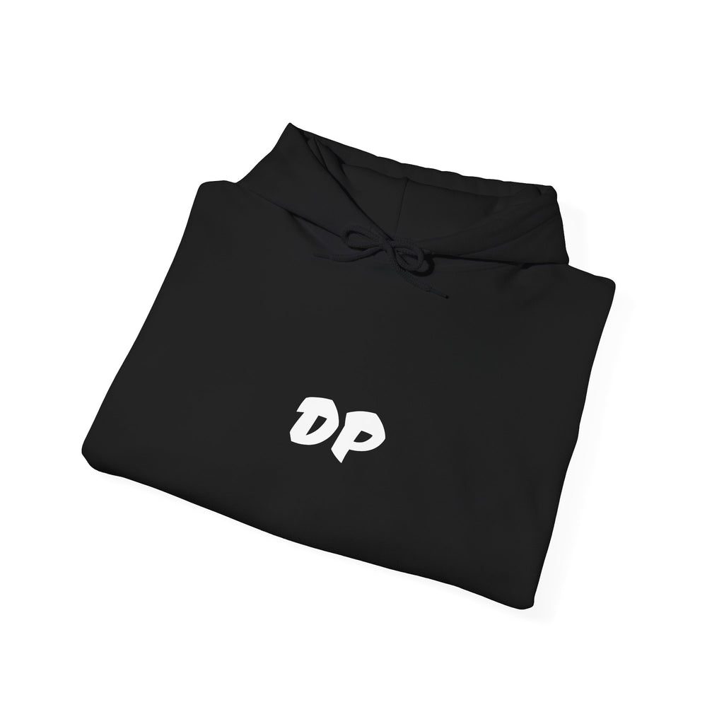 Dead Pixel 'DP' Logo Hoodie — Graphic Streetwear Pullover