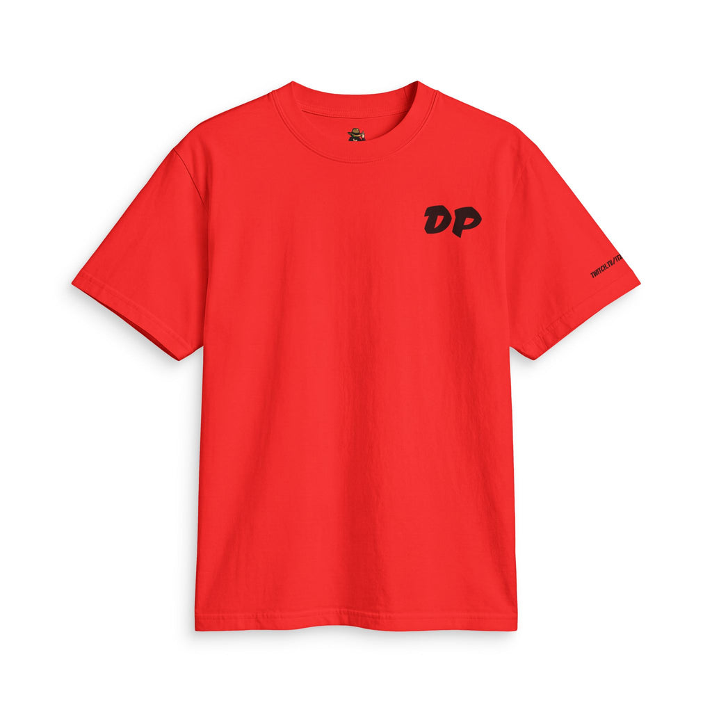 Dead Pixel Graphic T-Shirt — Logo “DP” Chest & Back Cowboy Gamer Design