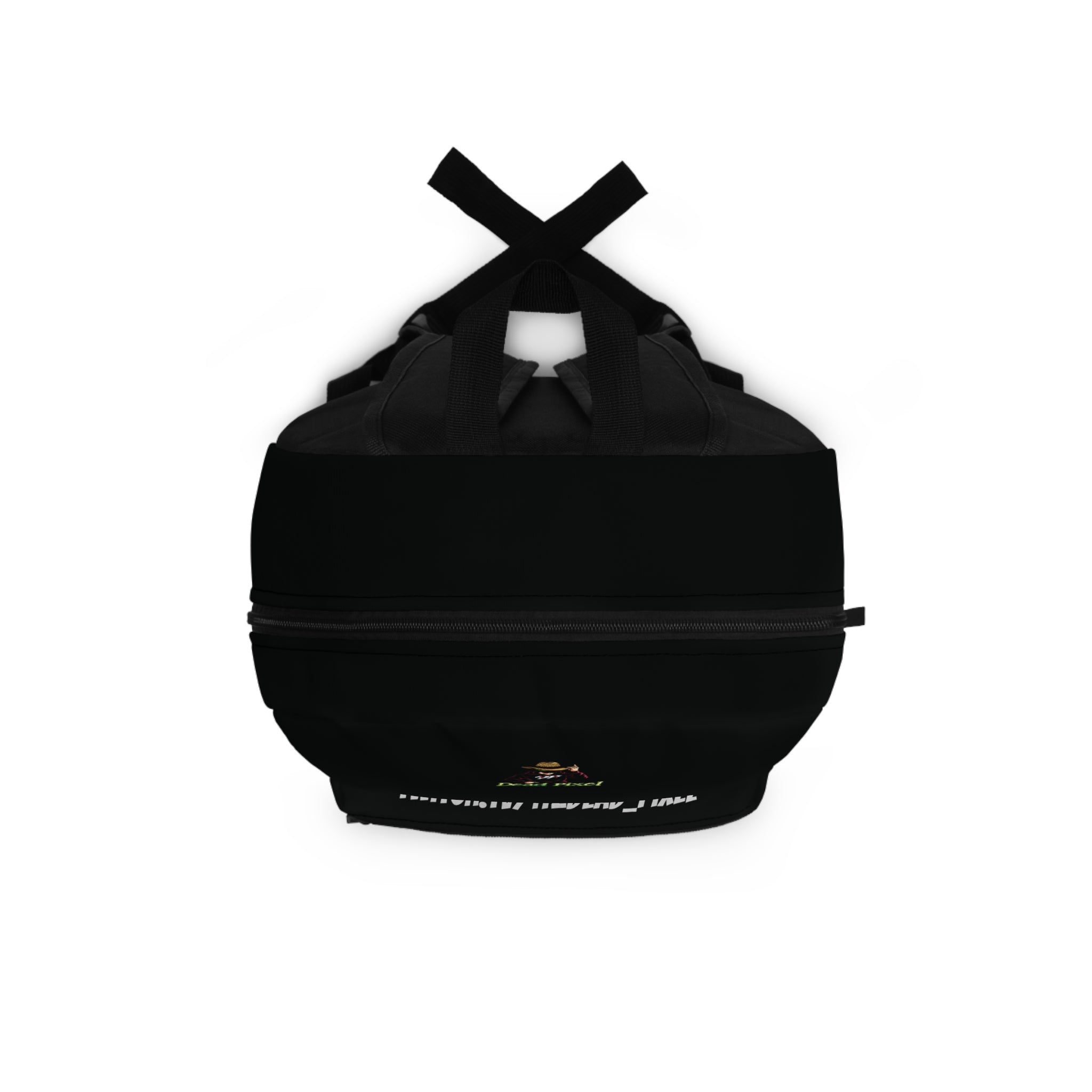Gamer Streamer Backpack — "Dead Pixel" Logo with Twitch URL