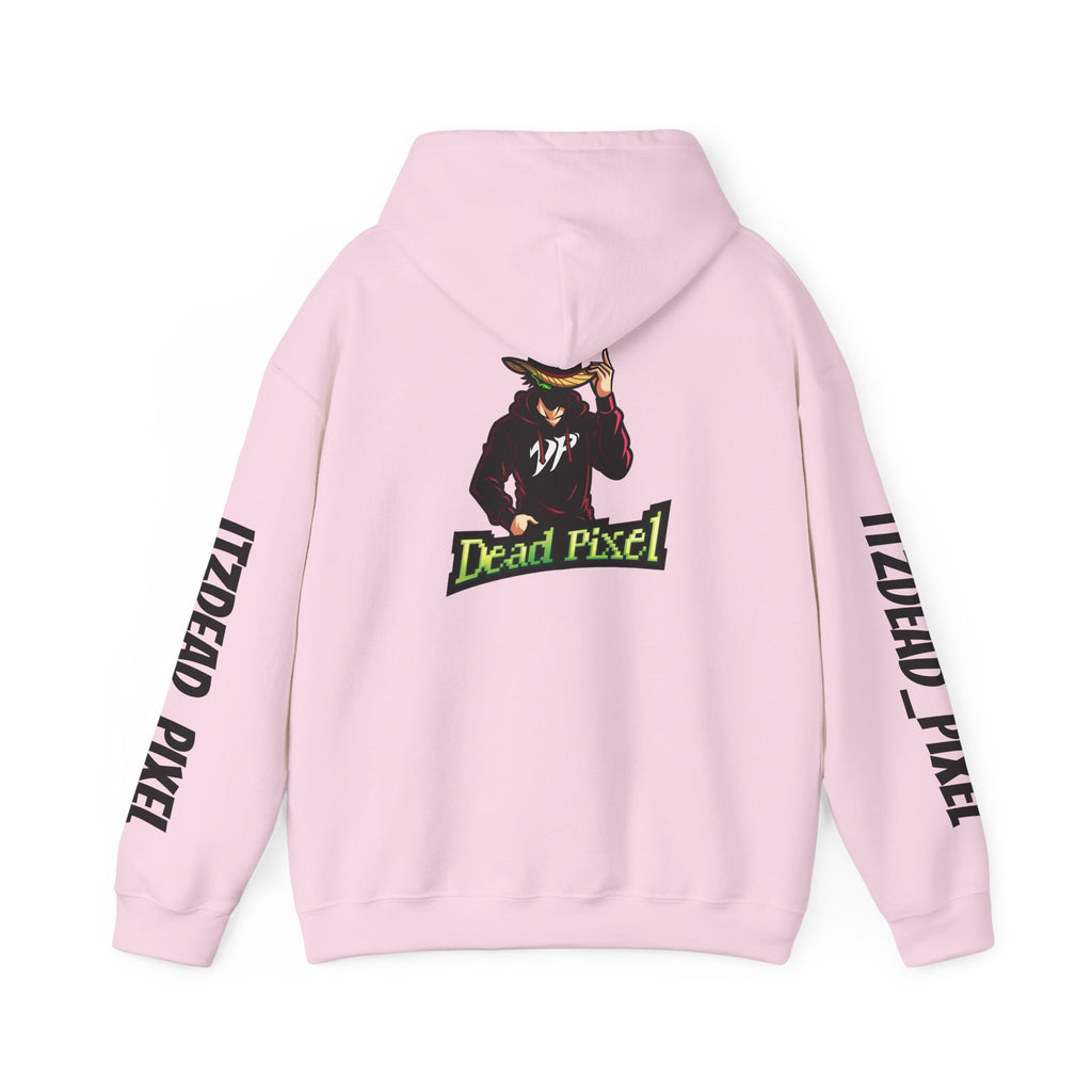 Dead Pixel 'DP' Logo Hoodie — Graphic Streetwear Pullover