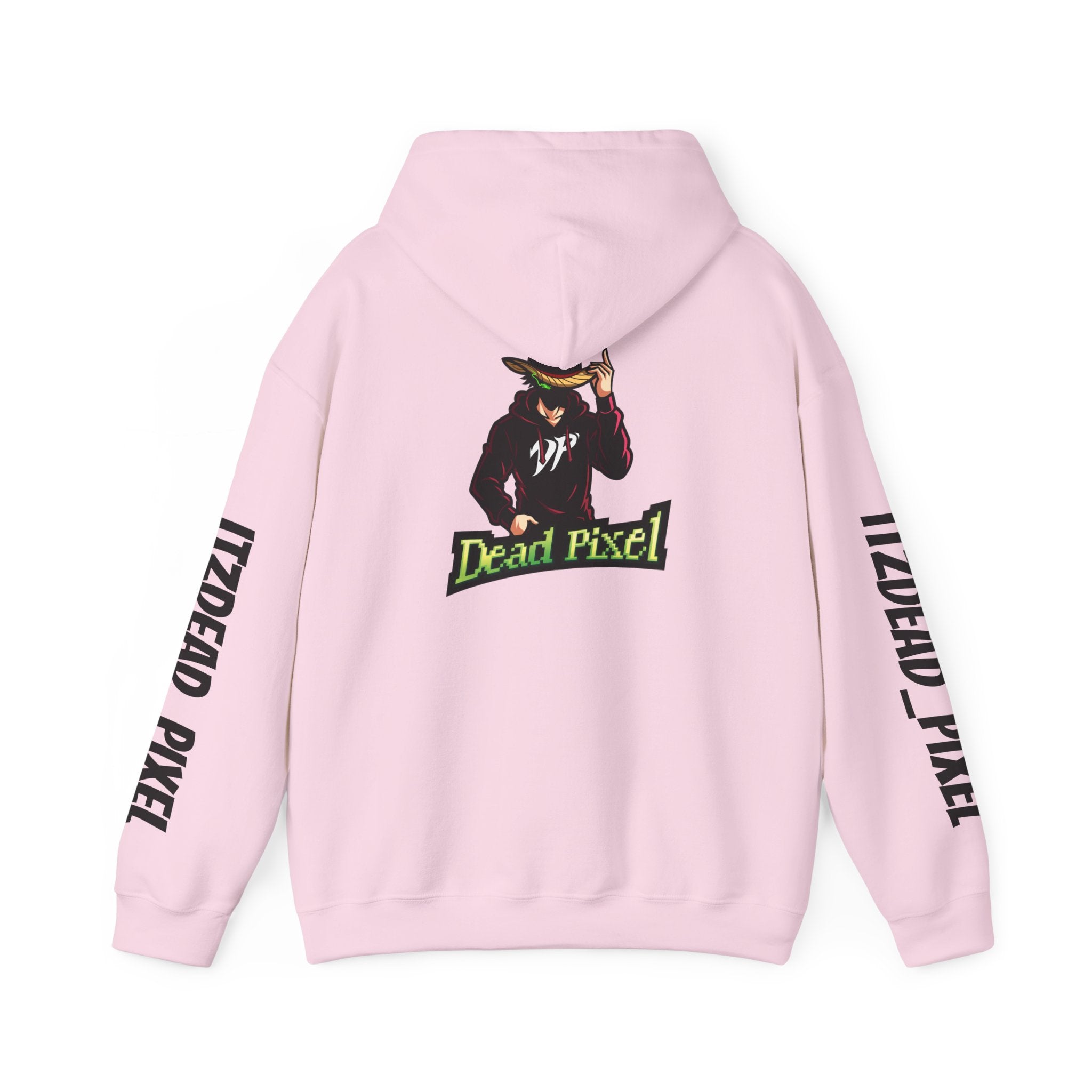 Dead Pixel 'DP' Logo Hoodie — Graphic Streetwear Pullover