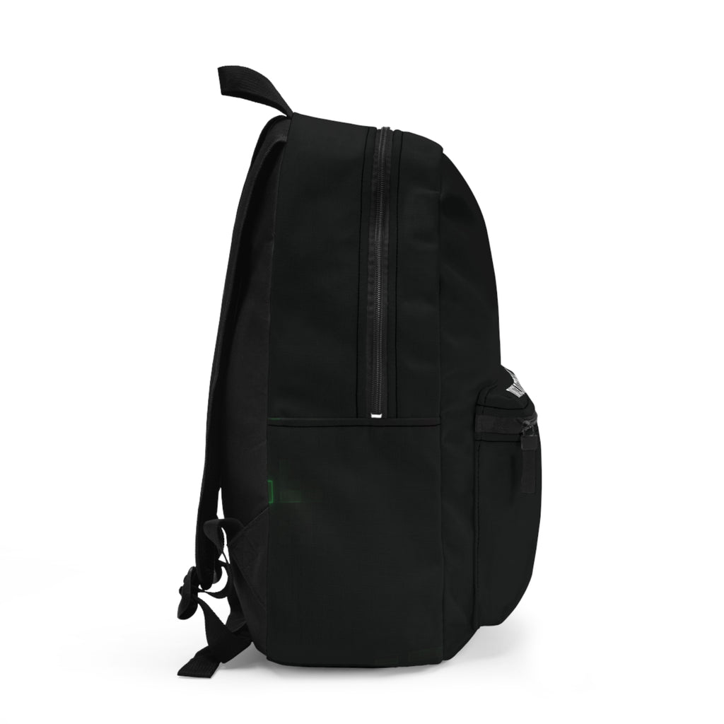 Gamer Streamer Backpack — "Dead Pixel" Logo with Twitch URL