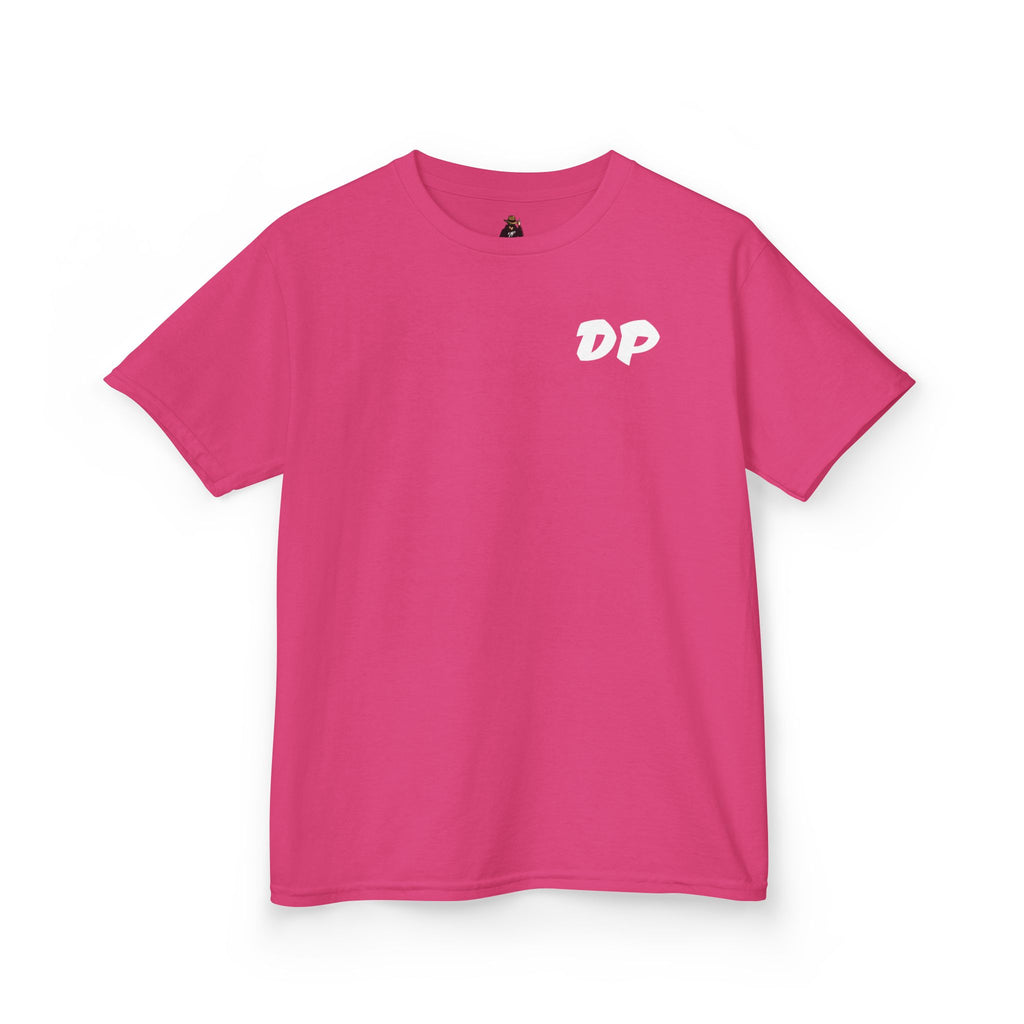 Kids Tee — "Dead Pixel" Retro Gamer Graphic (DP Logo)