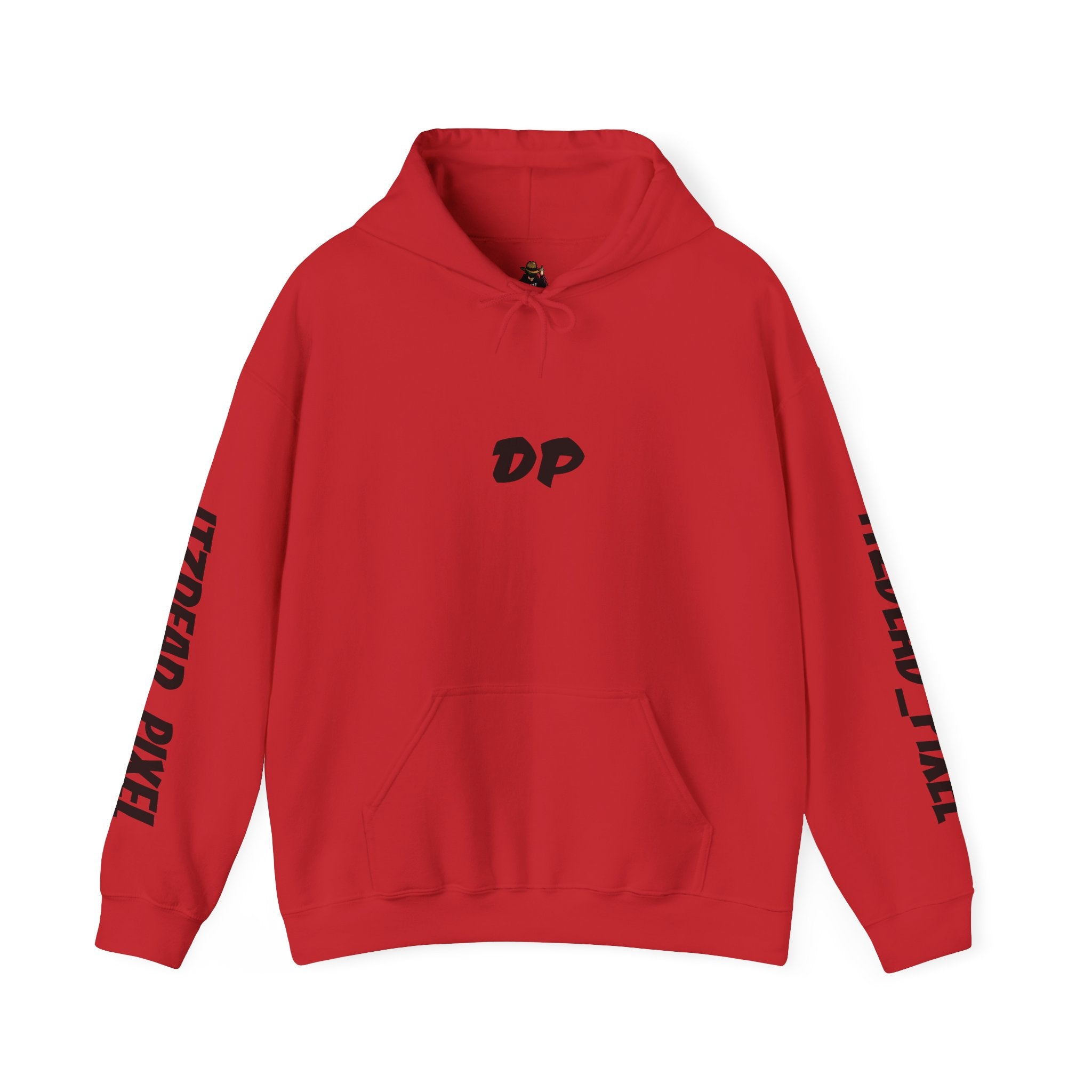 Dead Pixel 'DP' Logo Hoodie — Graphic Streetwear Pullover
