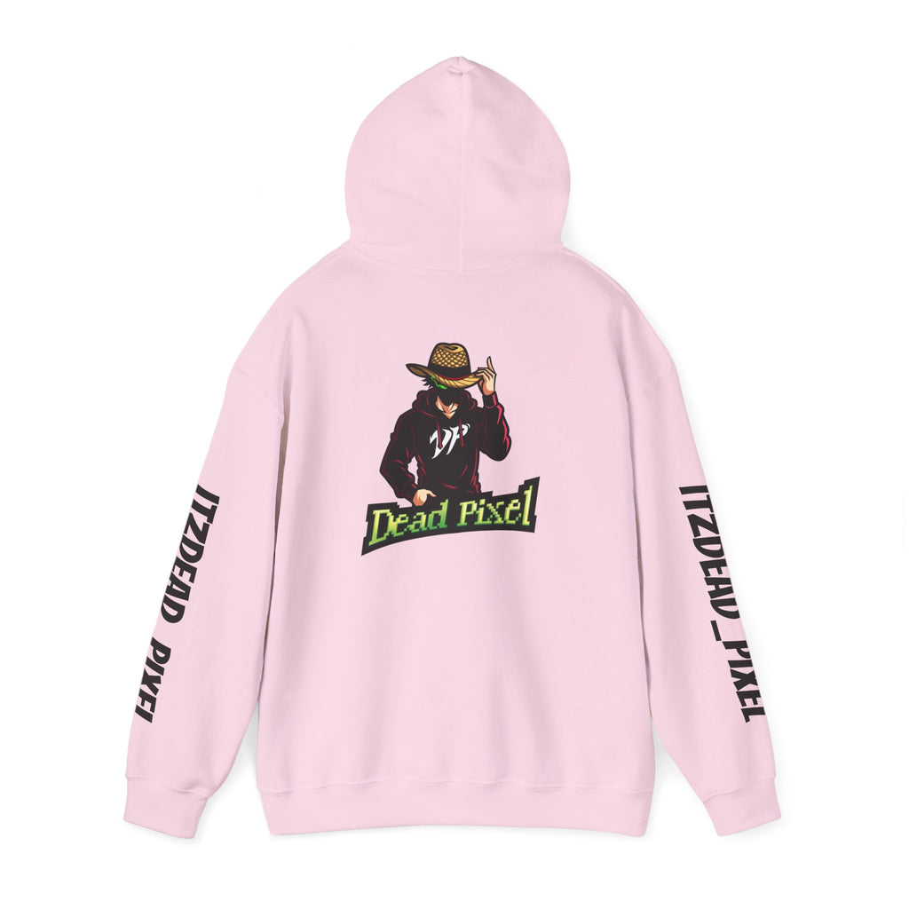 Dead Pixel 'DP' Logo Hoodie — Graphic Streetwear Pullover