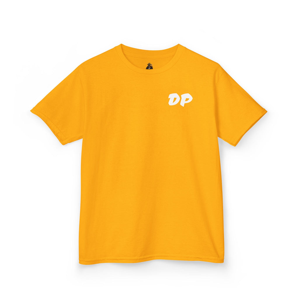 Kids Tee — "Dead Pixel" Retro Gamer Graphic (DP Logo)